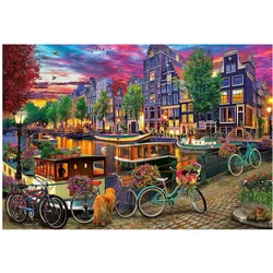 Educa - Puzzle Bicycles in Amsterdam - 6 000 kosov