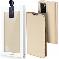 Knjigasta futrola DUX DUCIS Skin Pro za Xiaomi Redmi 10 - Zlatna KP13602