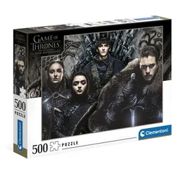 Clementoni - Puzzle Game of Thrones 500 - 500 kosov