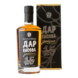 Podrum pića Tim Dar Visova Rakija Zlatna 15-ica 44% vol, 700ml