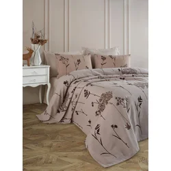 Lessentiel Maison Komplet posteljine Efil, 200x235 cm, Braon