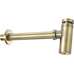 Round washbasin siphon