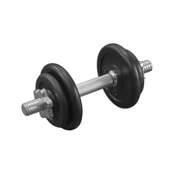 Elite Sport Teg bučica, 10kg, Crna