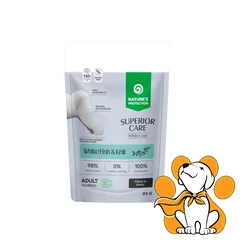 Natures Protection White Dog White Fish&Krill 85g, Vlažna Hrana Za Bele Pse