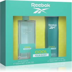 REEBOK COOL YOUR BODY For Her SET: EDT 100ml + BODY SPRAY 150ml