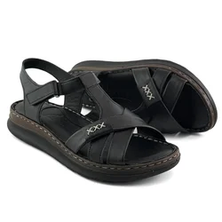 Mona Shoes Ženske sandale, Kožne, Crne