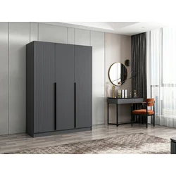 Hanah home Ormar Kale 135x210x52cm Antracit