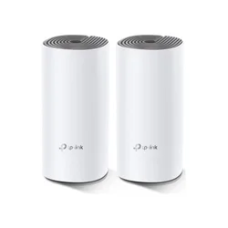 TP-LINK Mrežni mesh sistem DECO E4(2-PACK) Wi-Fi/ AC1200/867Mbps/300Mbps/2x LAN/2 antene