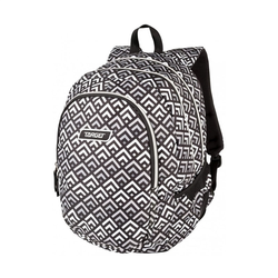 Rančevi za školu Target 3 zip Duel Grey Pyramids 26297
