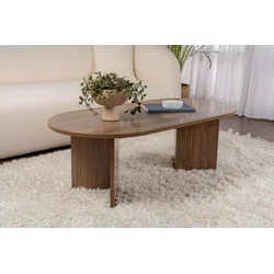Hanah Home Klub sto Sable, 119x60x40cm, Braon