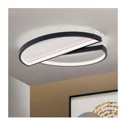 Orion DL 7-693 - LED prigušiva plafonska svetiljka OLGA LED/28W/230V crna/bela