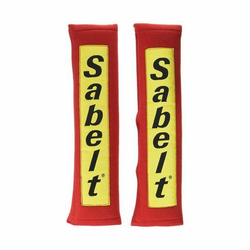 Safety Belt Pads Sabelt SB450040/S Rdeča Velcro (2 uds)