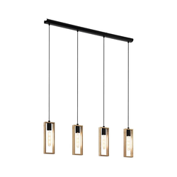 Eglo 44053 - Luster na sajli LITTLETON 4xE27/60W/230V