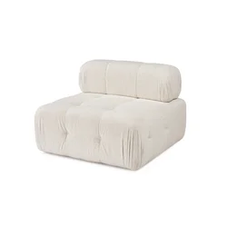 Atelier del Sofa Fotelja Doblo O1 100x80x105cm Krem