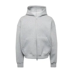 WEEKDAY Jopa na zadrgo Simon pegasto siva
