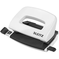 LEITZ Mini luknjač NeXXt 5060, biserno bel