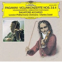 PAGANINI:VIOLINKONZERTE 3&4/ACCARDO