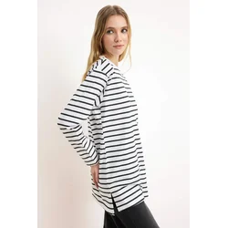 Trendyol Modest Ženska bluza Tctaw22Uk0240, Crna