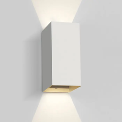 ZIDNA SVJETILJKA LED 2X3W WW IP54 BIJELA