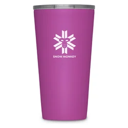 Snow Monkey lonček Enjoyer termo 470 ml pink