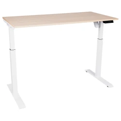 Elektropodesivi sto Ergodynamic A3, Sa jednim motorom, 1200 x 600 x 18mm, Hrast