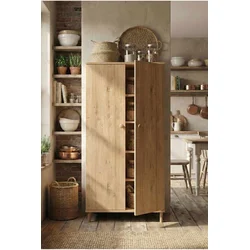 Hanah Home Multifunkcionalna komoda, Krem