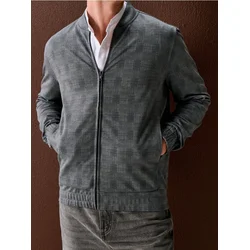 Sinsay - Bomber bluza sa viskozom - tamno siva