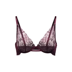 Hunkemöller Nedrček HOLLIE vinsko rdeča