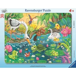 Ravensburger slagalica Leto na ?ezeru, slagalica sa ovnom, 30 delova