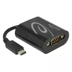 Adapter DELOCK, USB 3.1-C gen2 (M) na Serial RS-232 (M)