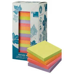 BLOK SAMOLJEPLJIV  75X75MM 16X100L NATURE GLOBAL NOTES 5654-88TW7 SORTIRANO