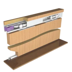 Set za klizna vrata pregradna 3.0m ep-51