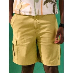 Sinsay - Kratke pantalone - svetlozelena
