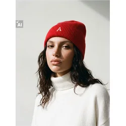 Sinsay - Rebrasta beanie kapa - crvena