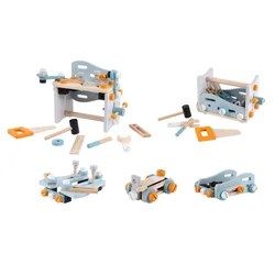 Northix Gradbeni set 52-delni ECOTOYS