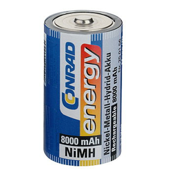 akumulator NIMH MONO D 1,2V 8000 MAH