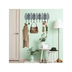 WALLXPERT Metalna zidna kuka multicolor Nigar
