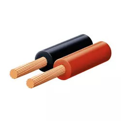 Kabl zvučnički P/F 2x0.35, crveno/crni