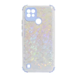 Maska 6D Crystal za Realme C21, Bela
