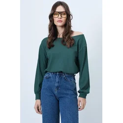 Trend Alacati Stili Ženska bluza Alc-X14393, Zelena