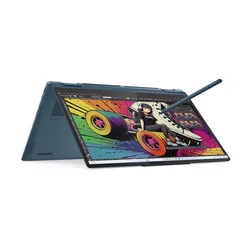 Laptop LENOVO Yoga 7 2in1 14AKP10 DOS/14 WUXGA OLED/Ryzen AI 5-340/24GB/1TB/bklt srb/smaragd