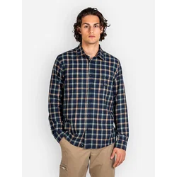 REELL Alvar Check Shirt orange
