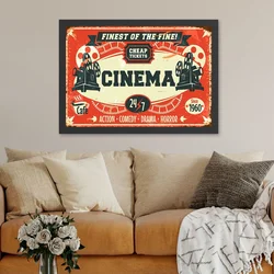 Wallity Uramljena slika Cinema 4, 35x45 cm