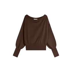 Bershka Pulover rjava