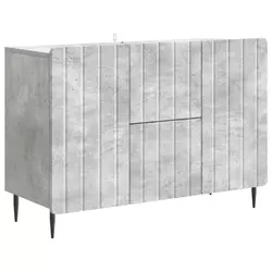Kreveta Betonska siva 89 x 34,5 x 62 cm Konstruirano drvo