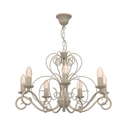 Luster na lancu MAURO 7xE14/15W/230V bež