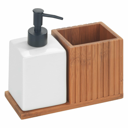 WENKO 54944100 - Dozator sapuna MERA 18,5x17 cm braon