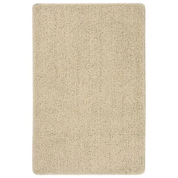 Vidaxl Košata preproga krem 200x290 cm nedrseča