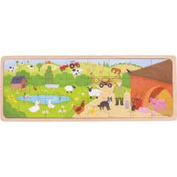 Bigjigs Toys Puzzle Na farme