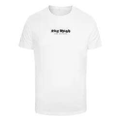 Mens T-shirt Sky High white